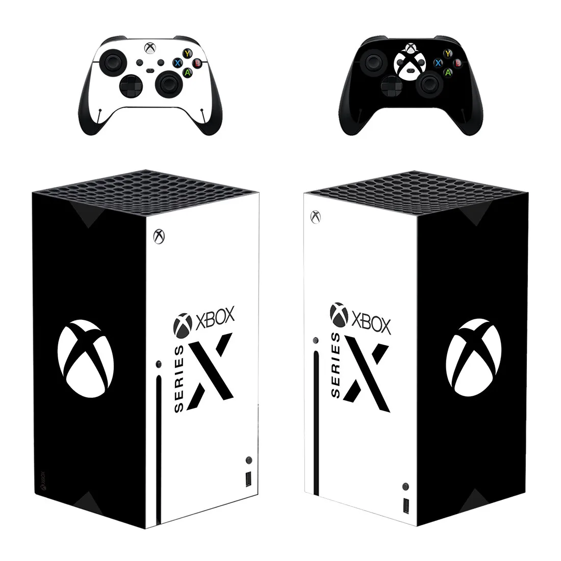 

Custom Design Skin Sticker Decal Cover for Xbox Series X Console and 2 Controllers Skins Vinyl