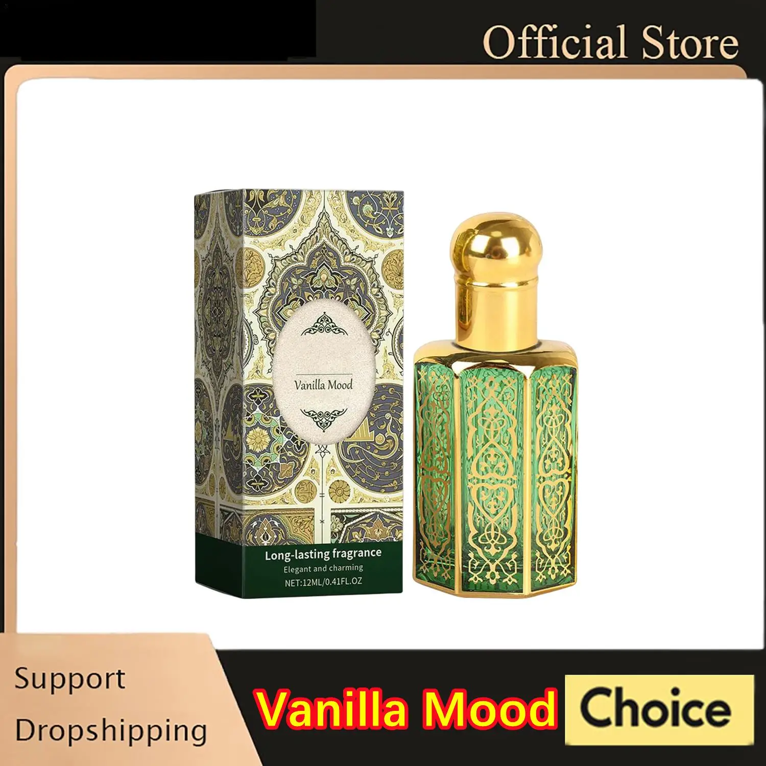 Arabian Perfume Men Charming Perfumes Women Long Lasting Personal Mist Oil Fragrance 4 Smells Stylish Perfume For Hair And Body