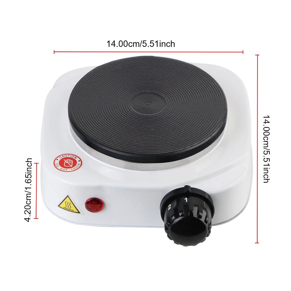 Hot Cooker Plate Mini Electric Heater Stove 500W 220V Milk Water Coffee Heating Furnace Multifunctional Kitchen Appliance