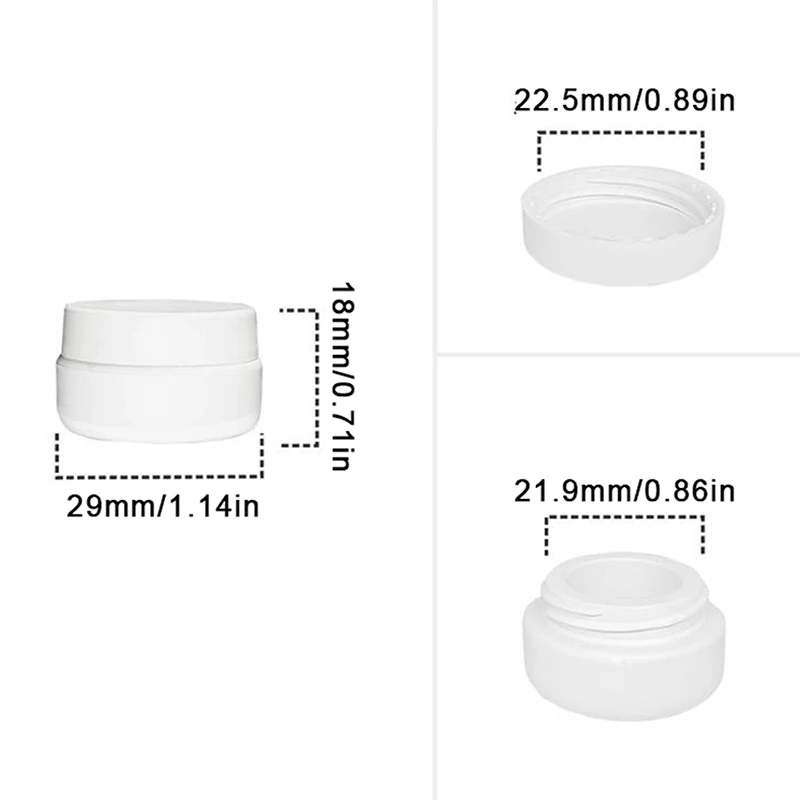 Pot de Gel pour éviter la lumière des ongles de 2 à 2.5ml, support de vernis à ongles, boîte d'emballage, organisateur de colle UV pour manucure, plastique Portable