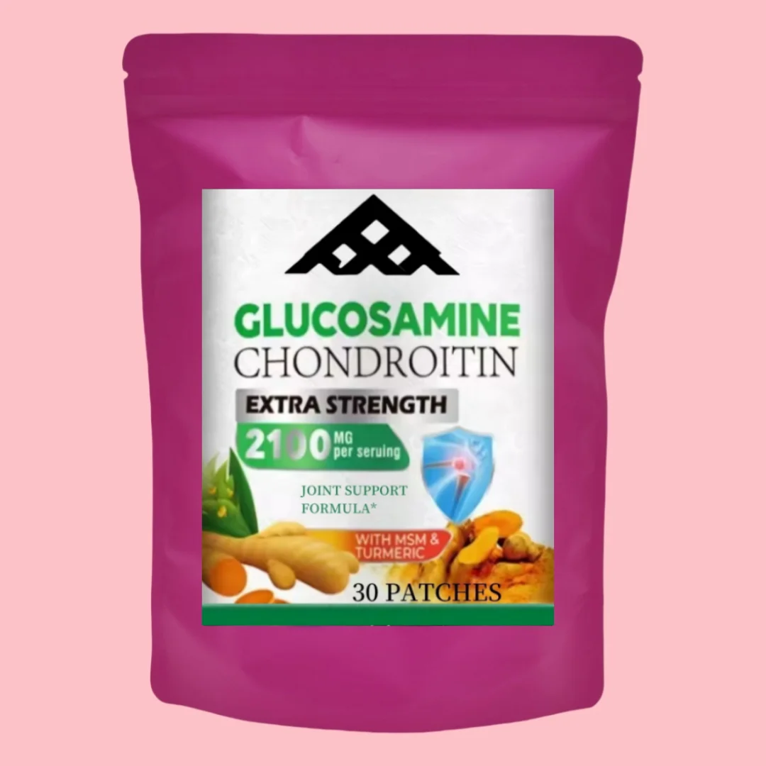 

Glucosamine Chondroitin Transdermal Patches 30 Patches - Support Healthy Joints, Strong Cartilage