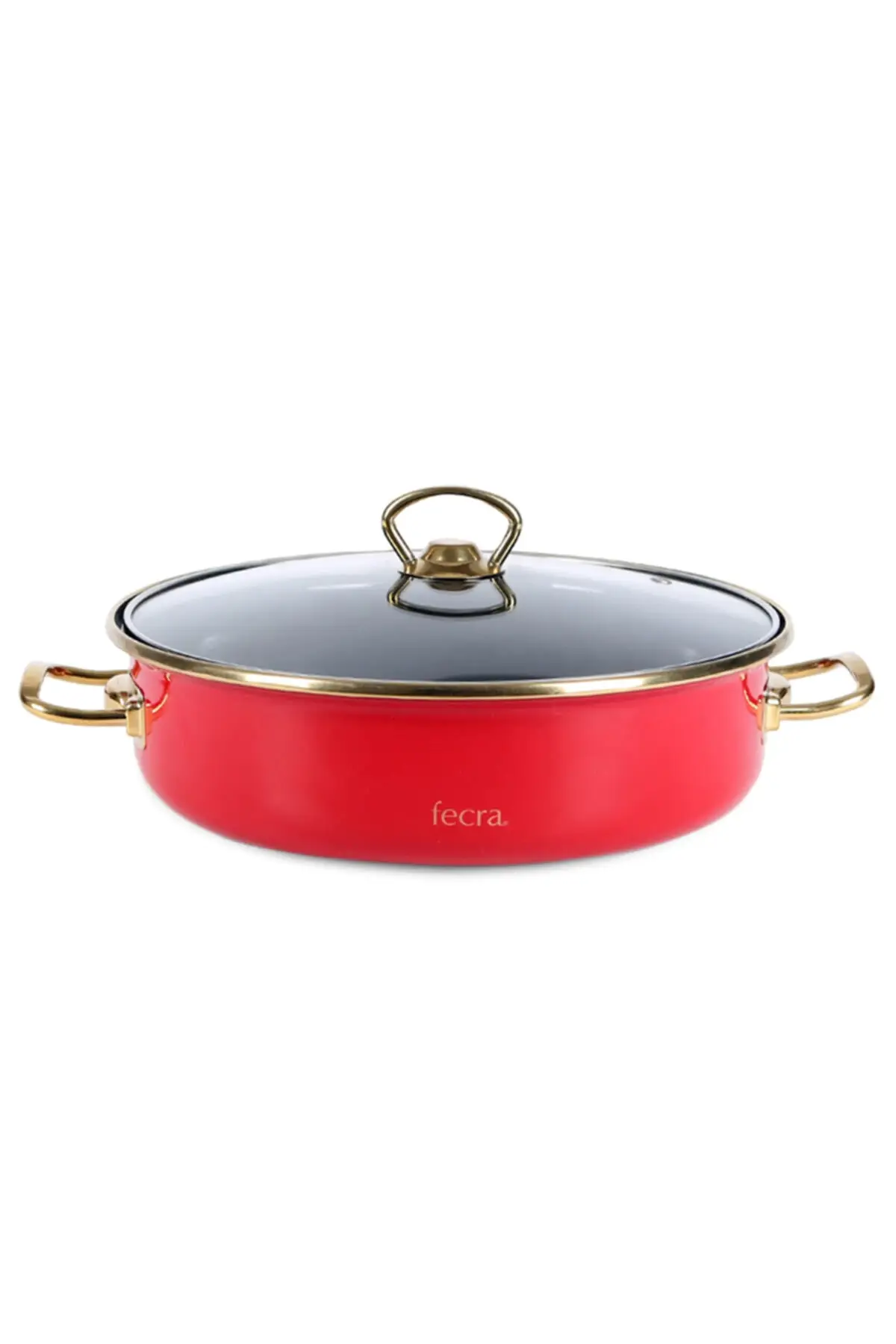 Enamel 7 Piece Red Cookware Set (countries tax applicable)