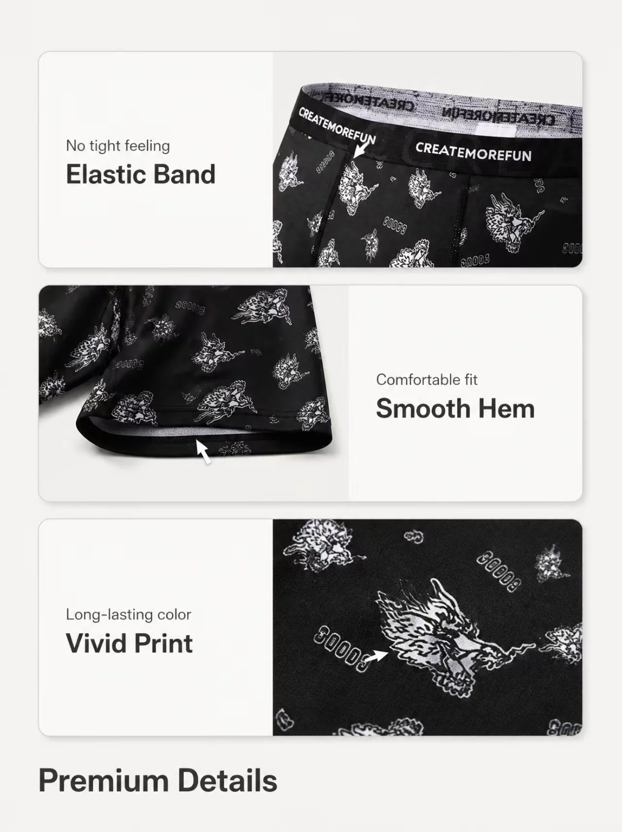 Men's underwear boxter straight-leg pants, comfortable four-cornered pants, men's underpants shorts