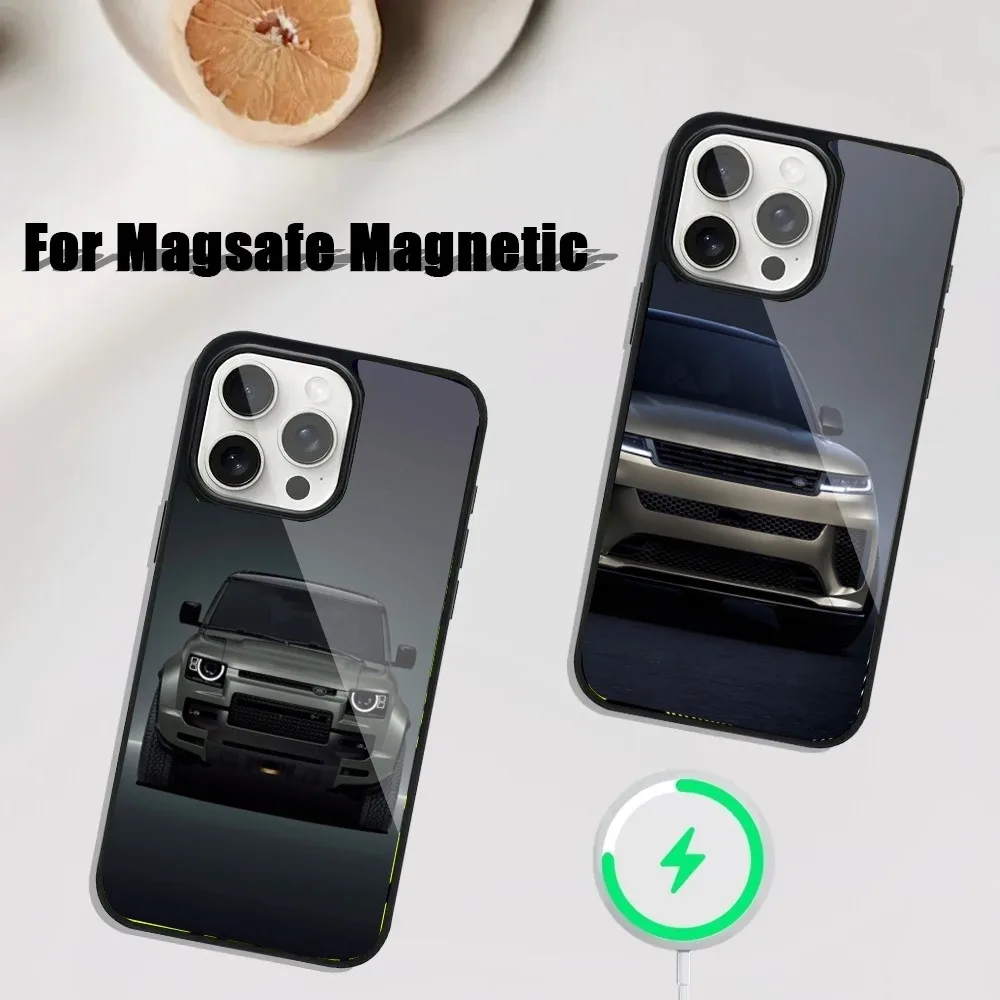 SUV Car R-Range R-Roveres Phone Case For iPhone 16,15,14,13,12,11,Plus,Pro,Max Mini Magsafe Magnetic Wireless Charging