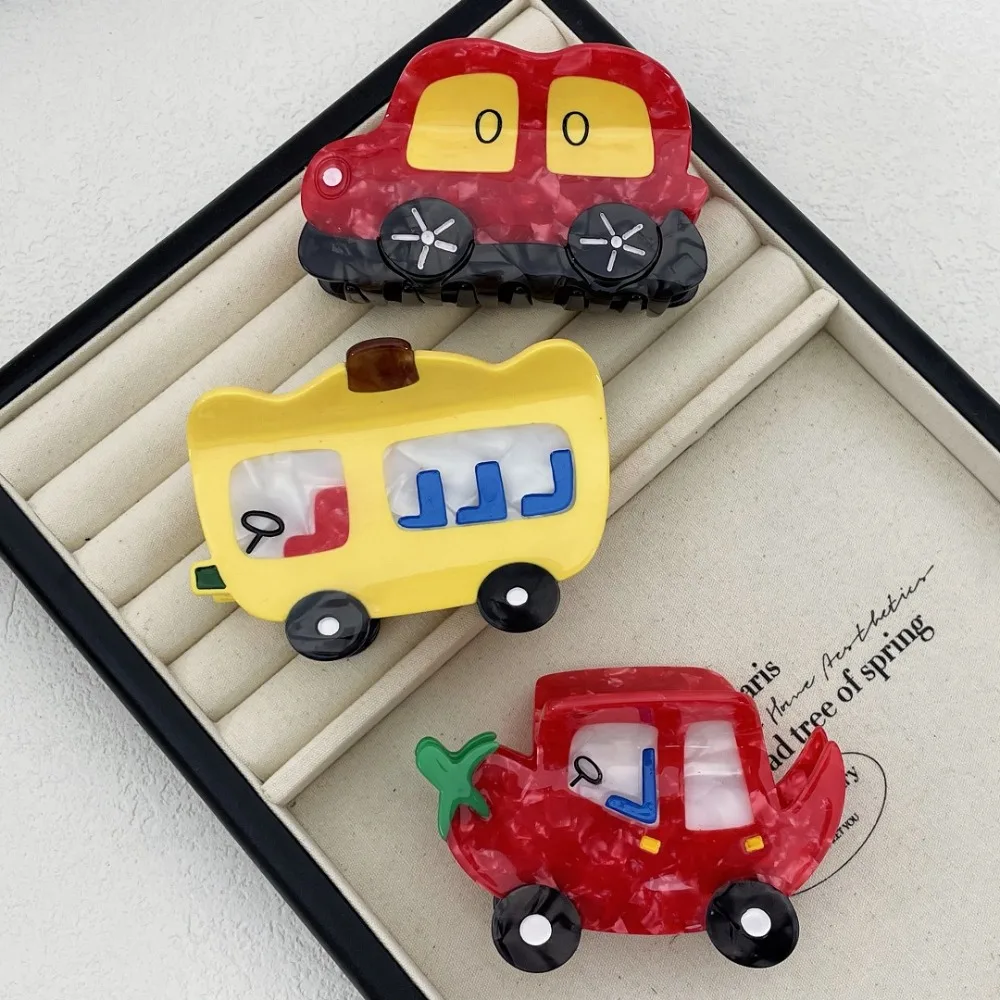 

Пляжная водонепроницаемая уксусная кислота, коготь для волос, мультяшный чили, креативный автомобильный зажим в виде акулы, головные уборы в корейском стиле, акриловые аксессуары для волос для девочек