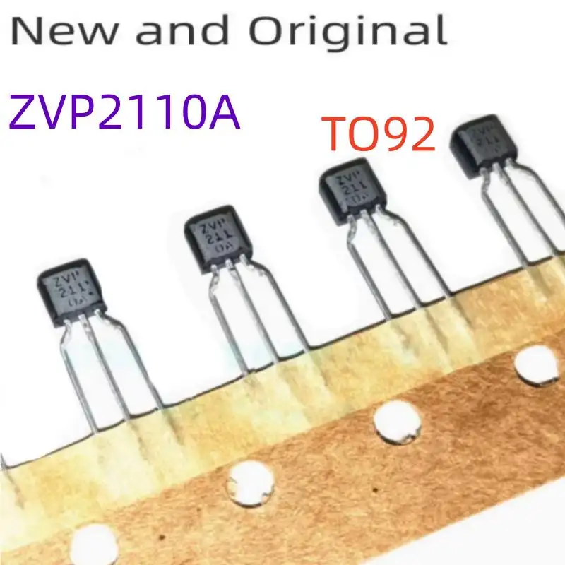 New and Original Zvp2110A To92 100V 3A P-Channel Enhancement Mode Vertical Dmos Fet