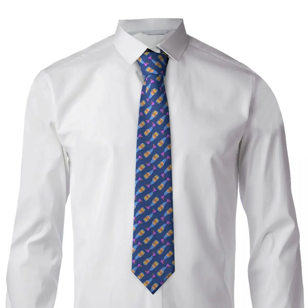 

Men's Tie New Design Neck Ties Cartoon Funny Elegant Collar Tie Graphic Wedding Quality Necktie Accessories