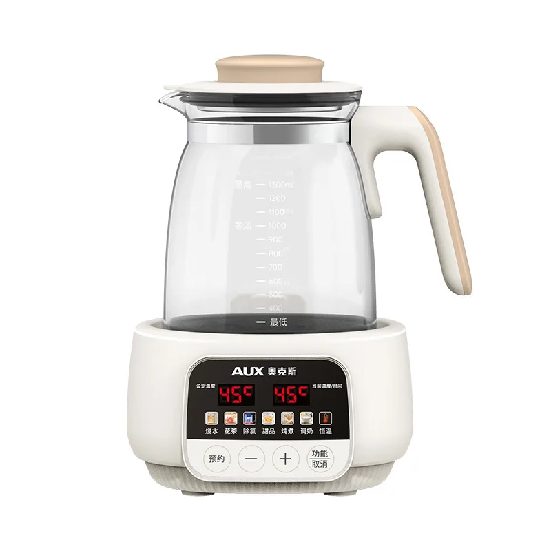 

Thermostatic Pot Baby Brewing Household Pure Glass Kettle Automatic Glass Pot Body Health Pot