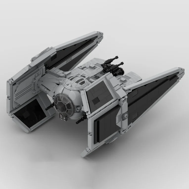 

1105PCS Famous star battle Movie MOC TIED Aggressor space fighter model DIY creative ideas ChildToy Assembly Puzzle birthdayGift