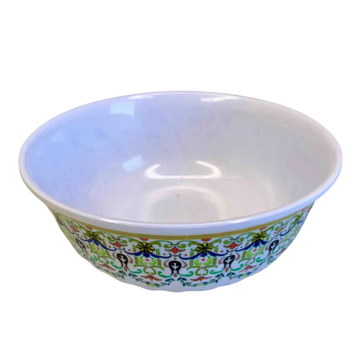 24 Decorated Melamine Bowl for Desserts 530ml