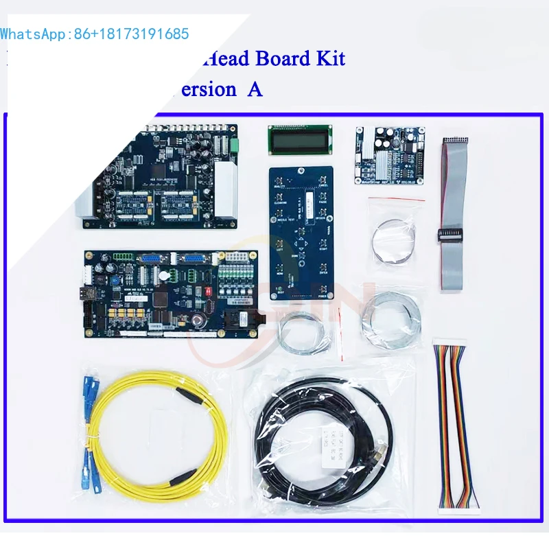 

LXQIN Hoson Board Kit for Epson I3200 Printhead Double Head Board Set for ECO Solvent/water-based Printer Plates Network Version