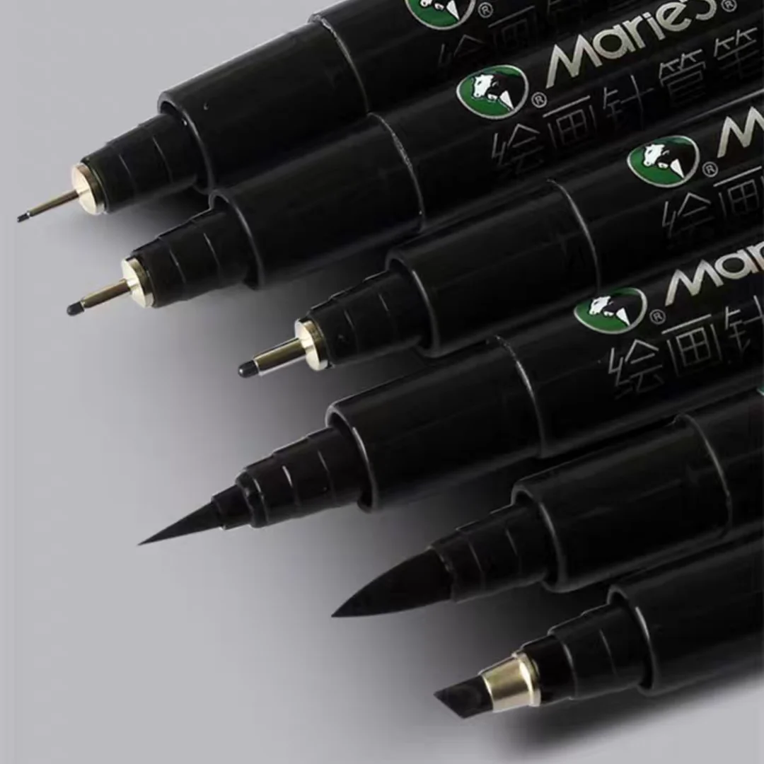 Painting needle tube pen set, waterproof line tracing, special design for architectural sketching and hand-drawn art