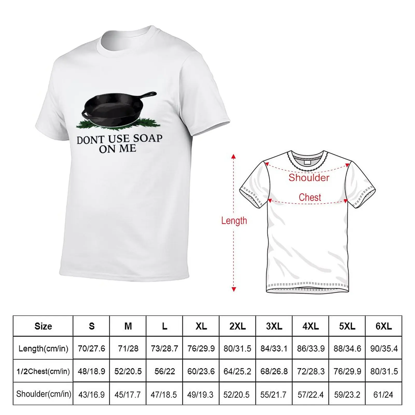 New Dont use soap on me T-Shirt oversized t shirt summer tops man clothes men clothings