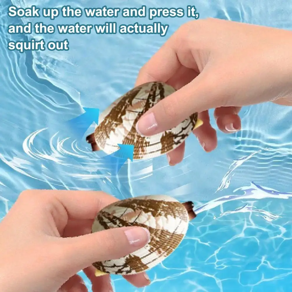 Schelpvormig waternevelspeelgoed voor volwassenen Pranks Zomerplezier Sterke mistsproeier Nieuwigheid Strandfeest Voor kindercadeaufeesten