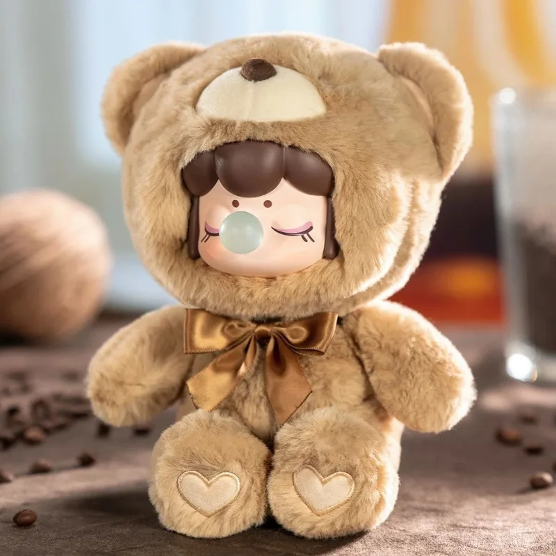 Robotime Rolife Nanci Chocolate Colorful Plush Bear Series Blind Box Bag Decor Pendant Surprise Box Girl Kids Christmas Gifts