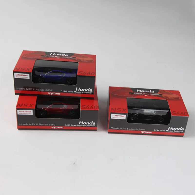 Diecast Original 1:64 Scale Honda NSX S660 Simulation Alloy Car