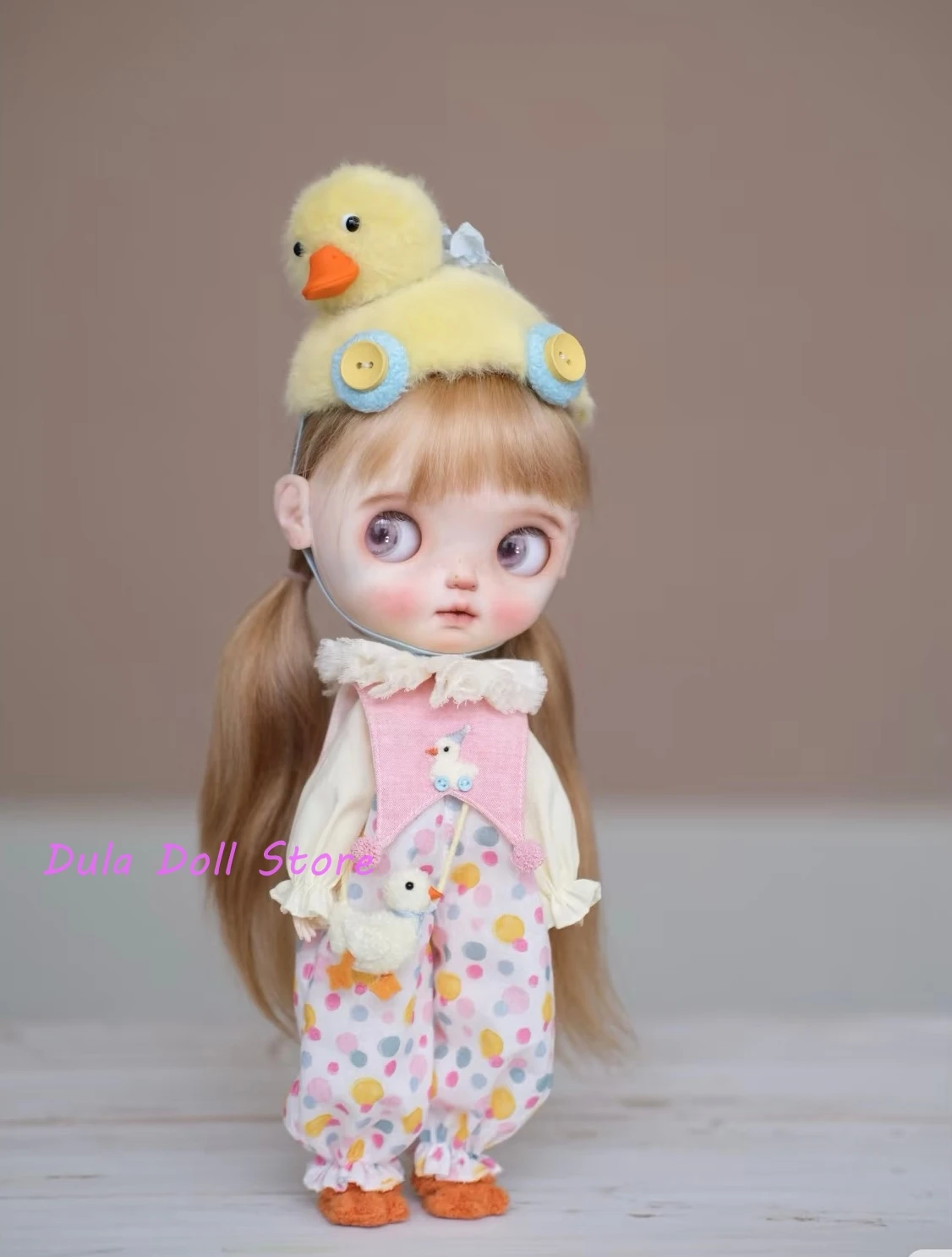 

Кукла Dula, набор милых желтых уток ручной работы, Blythe ob24 ob22 Diandian ob11 GSC Azone Licca ICY JerryB 1/6, аксессуары для кукол Bjd