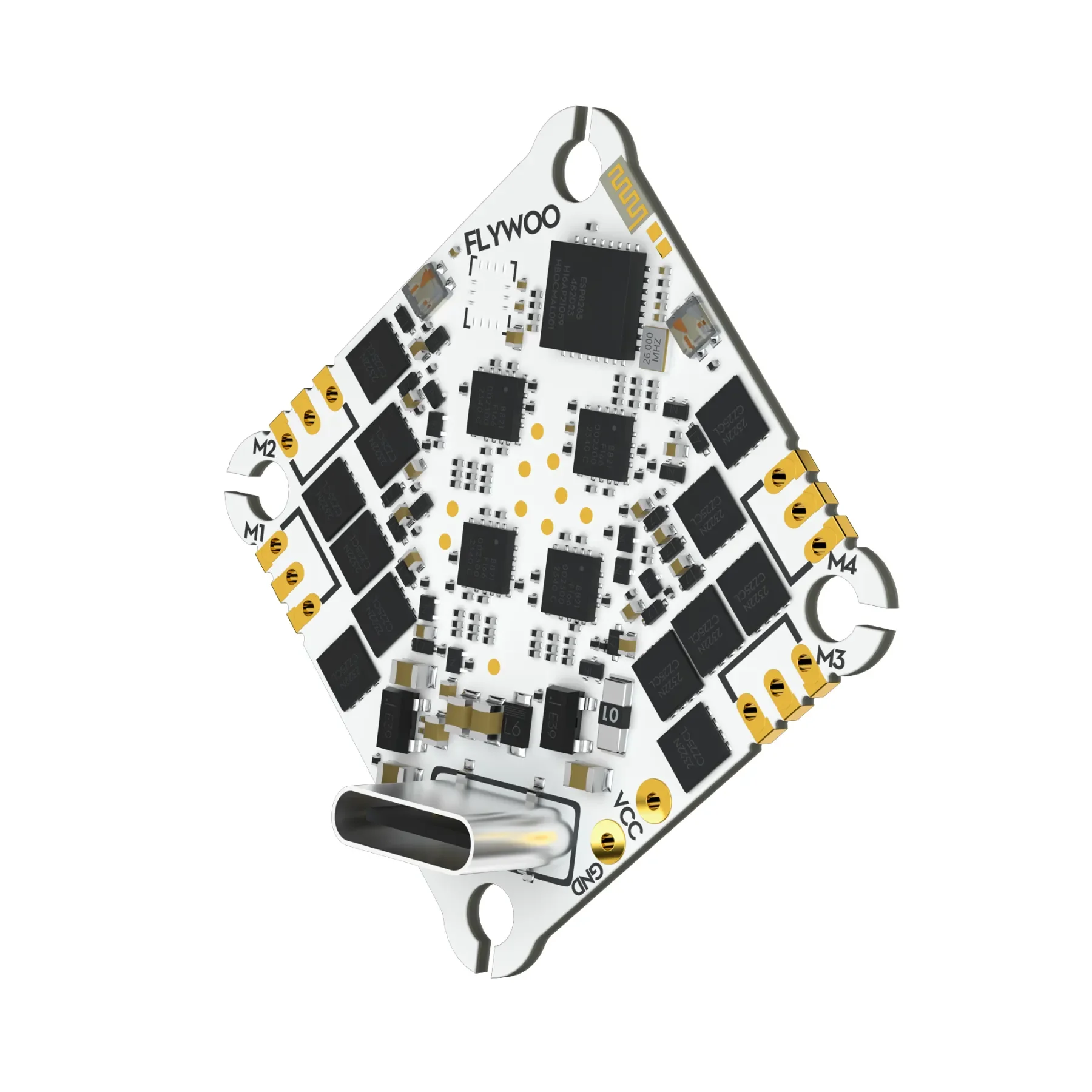 Flywoo GOKU F405 HD 1-2S 12A ELRS AIO V2 Plug&Play O4 / O4 PRO Lipo Type-c Design F405 V2 Flight Controller For Flylens 75 / 85