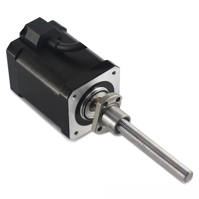 Ball Screw Linear Motor, T-Thread Lead Screw Stepper Motor 28/35/42/57/86 Series for Linear Drive