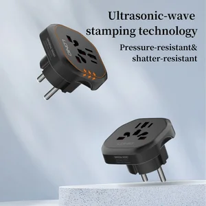 LDNIO-Adapter - - Evrensel Seyahat Adaptörü-I, Kr Fiş, Fiş, Avrupa'dan Amerika'ya Dönüştürücü, 48mm, Seyahat Aksesuarları En iyi 10 satış, dönüştürücü kiti bisiklet elektrikli-no. 10