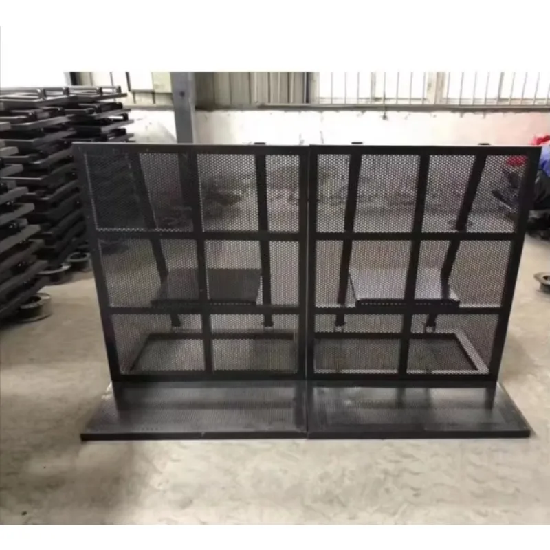 【Direct Factory Sale】Movable Explosion Proof Iron Horse Barrier Hot Dip Galvanized Heavy Duty Anti Crash Fence For Festival Stad