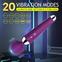 Powerful Vibrator 20 Speeds Clitoris G-Spot Stimulation AV Wand Stick Massager Dildo Masturbator Erotic Sex Toys for Adults 18 - Image 2