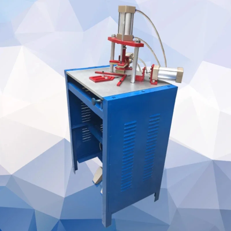 Cross-stitch Mounting Machine Enlarged Four-cylinder Angle Nailing  Photo Frame Corner Stitching Tool