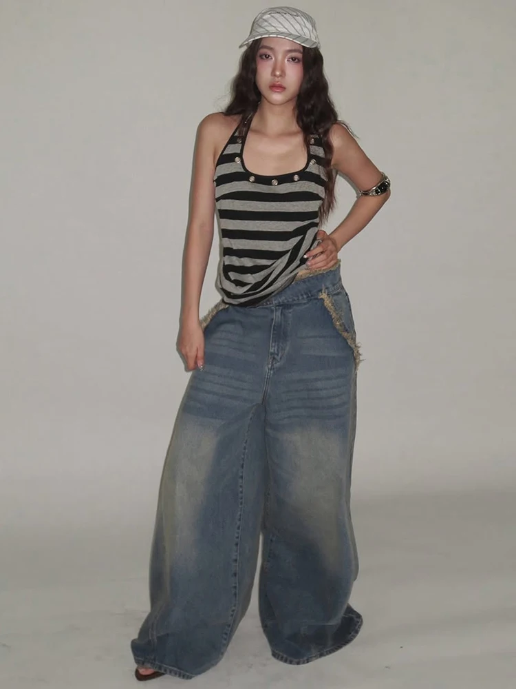 سترات نسائية مطبوعة بشريط غير رسمي من Cutenew سترات صيفية جديدة مناسبة تمامًا مع رسن على شكل حرف U ملابس ضيقة للسيدات ملابس رياضية أساسية للشارع