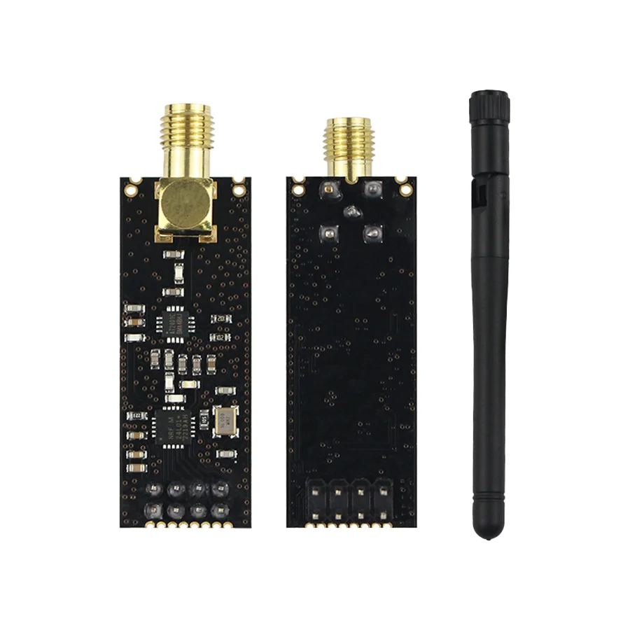 1/2 Set NRF24L01+PA+LNA Wireless Module with Antenna 1100M Long Range 2.4GHz Adapter Board for Arduino Electronics DIY Project