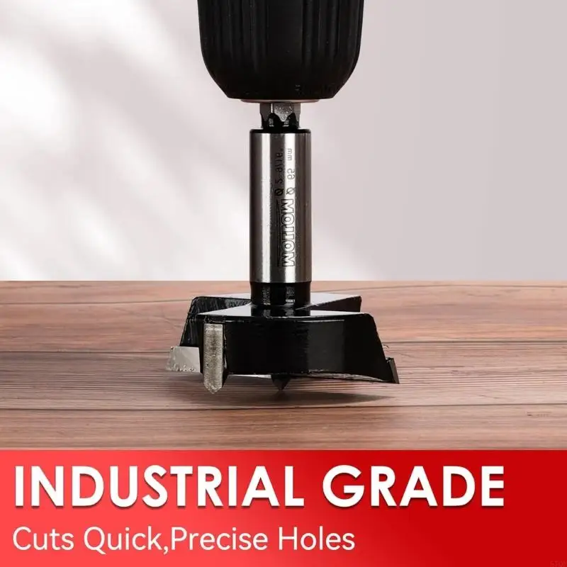 57QF Woodworking Hole Opener Bit บิต 21 มม. งานสว่านไม้บิตหลุมไม้เห็นบานพับ