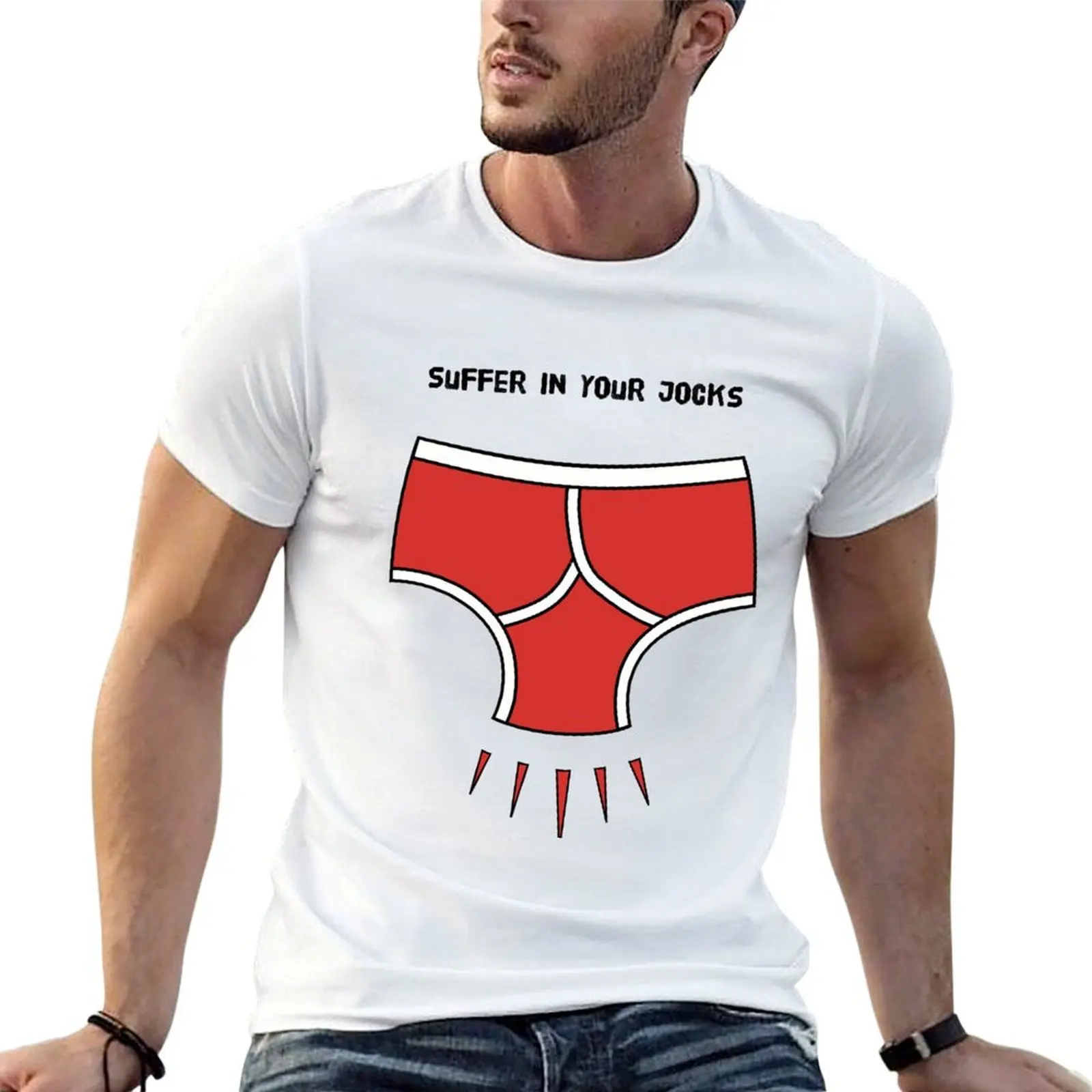 

Suffer in your jocks T-Shirt essential t shirt t shirts for man slim fit g man t shirts for men T-shirt