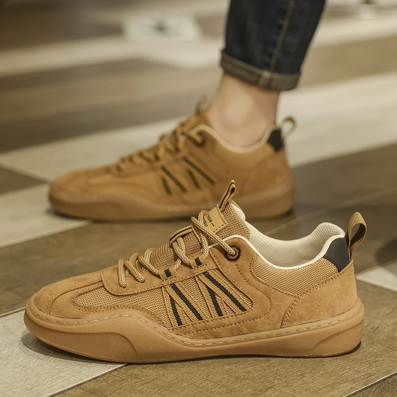 

Лидер продаж весны 2025 года, мужская повседневная обувь с сеткой, мужские оксфорды на высококачественной массажной подошве, модная универсальная спортивная обувь