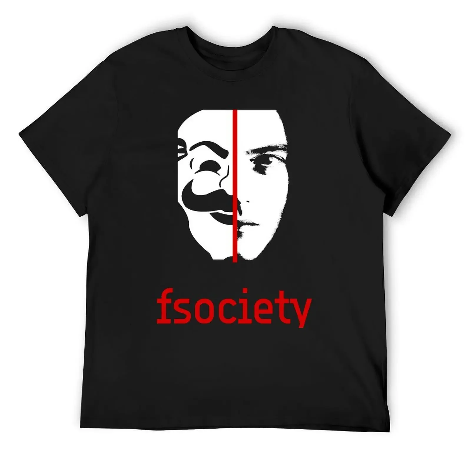 

We Are The fsociety (red) T-Shirt Personalized t-shirt graphic shirts tops oversized t shirt workout shirts for men
