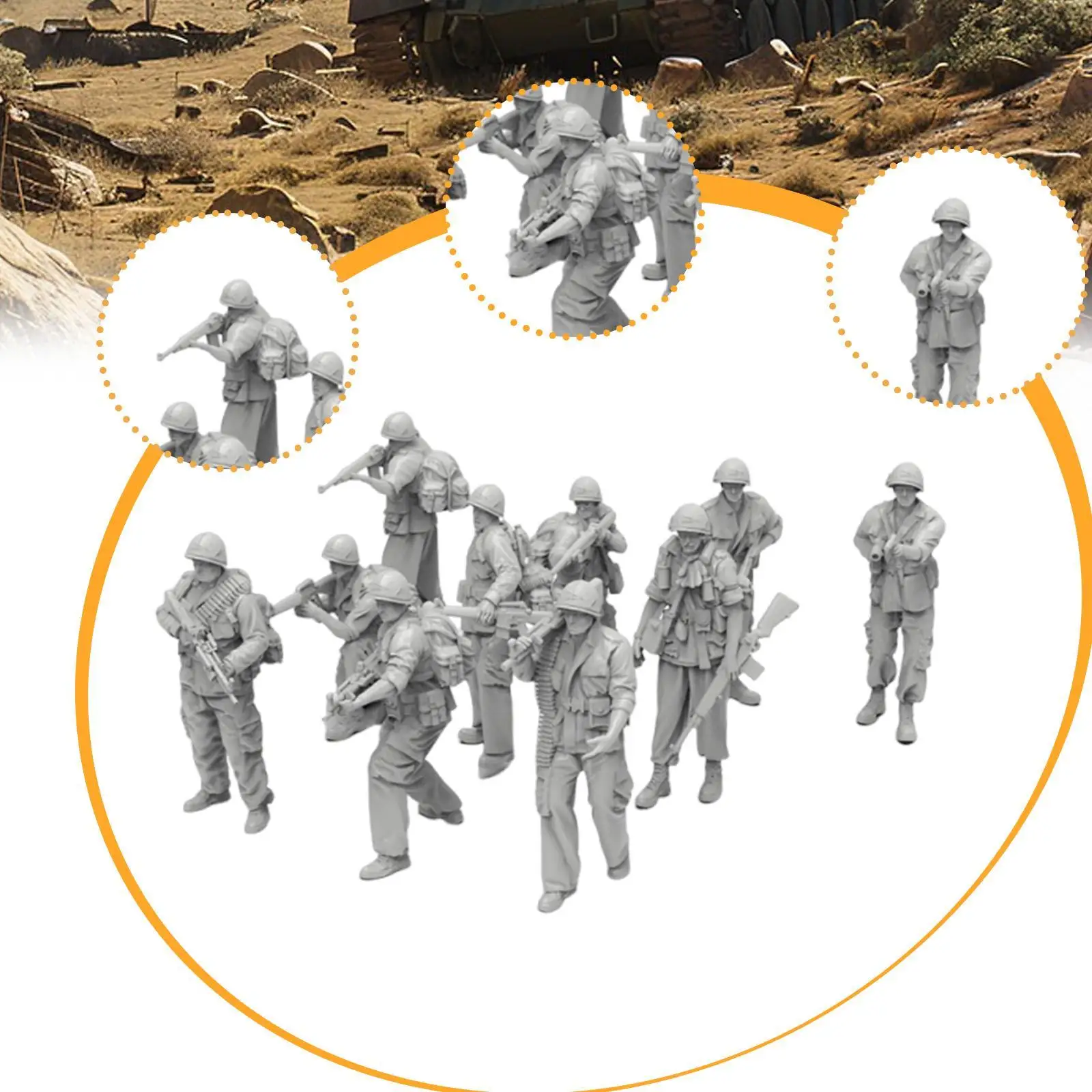 13 Pezzi Collezione di Figure di Persone in Scala 1/64 Ornamento da Tavolo di Sabbia Figurine di Persone in Miniatura per Scena Fai da Te Diorama Layout Decor