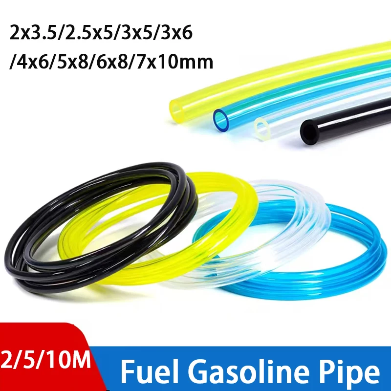 

Polyurethane Gasoline Hose Motorcycle Car Specific Oil Pipe Fuel Tank High Temperature And High Pressure Resistant Diesel Pipe