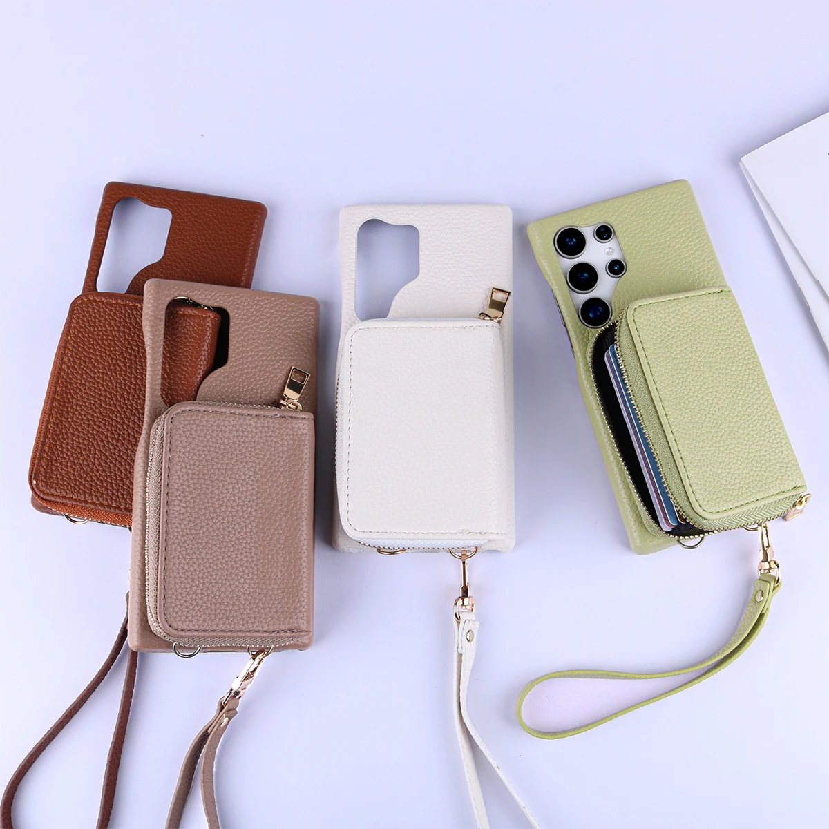 Lüks Kordon PU Deri Cüzdan Kıl - Phone Cases With Wallet On Back incelemesi ve fiyatı