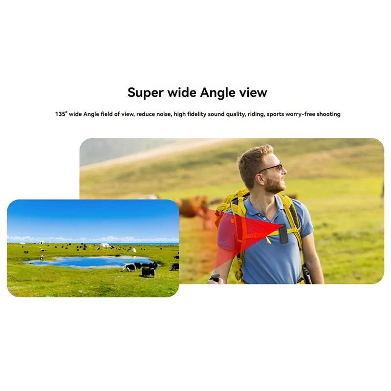 WIFI مسجل محمول HD مسجل كاميرا إنفاذ القانون المحمولة مشبك خلفي كاميرا رياضية مسجل فيديو محمول