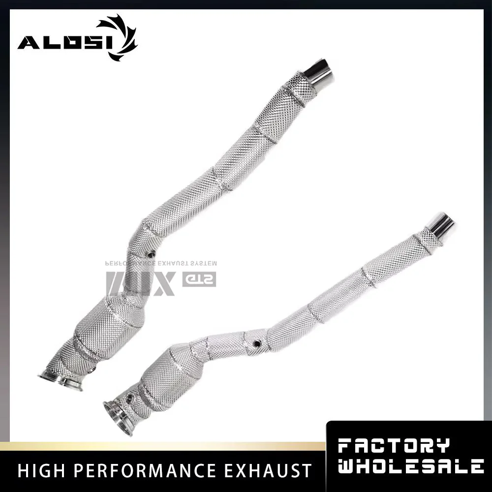 لفيراري F12 6.3 2012-2019 النازل عالية الأداء العادم تعديل أداء السباق تعزيز الطاقة #2