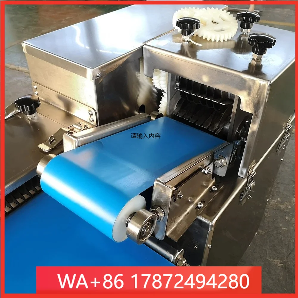 Fully Automatic Chef Dried Meat Dicer Cube Sausage Slicer Strip Saw Cutter Frozen Tuna Cutting Industrial Machine Small