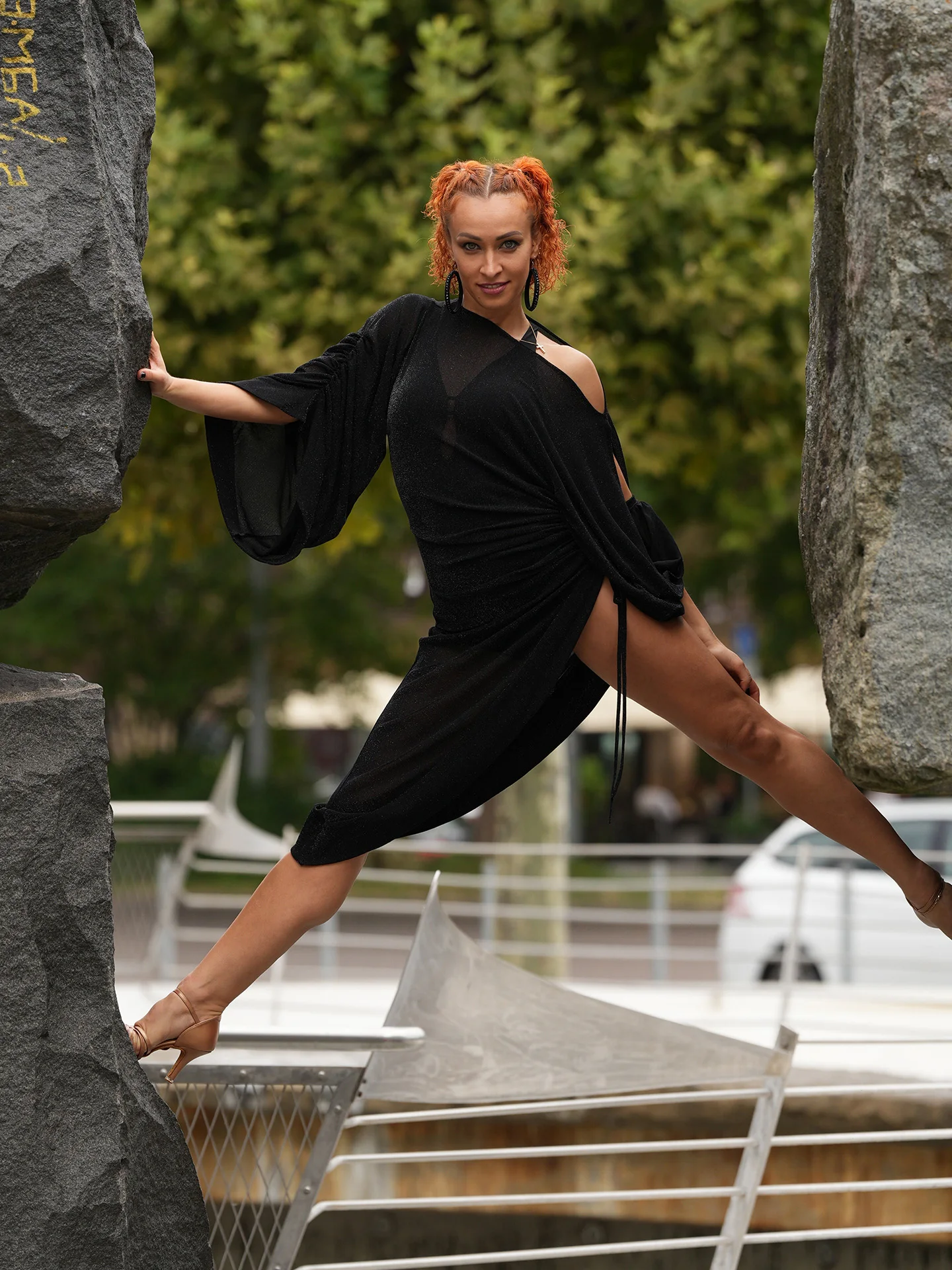 2025 여성용 라틴 댄스 드레스 긴 소매 후드 드레스 삼바 차차 탱고 성인 여성 라틴 공연 무대 드레스 DQS20958