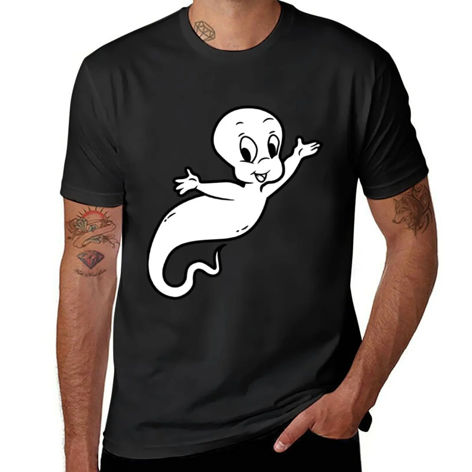 

New Casper the ghost Classic . T-Shirt quick drying shirt quick drying t-shirt Men's t-shirt