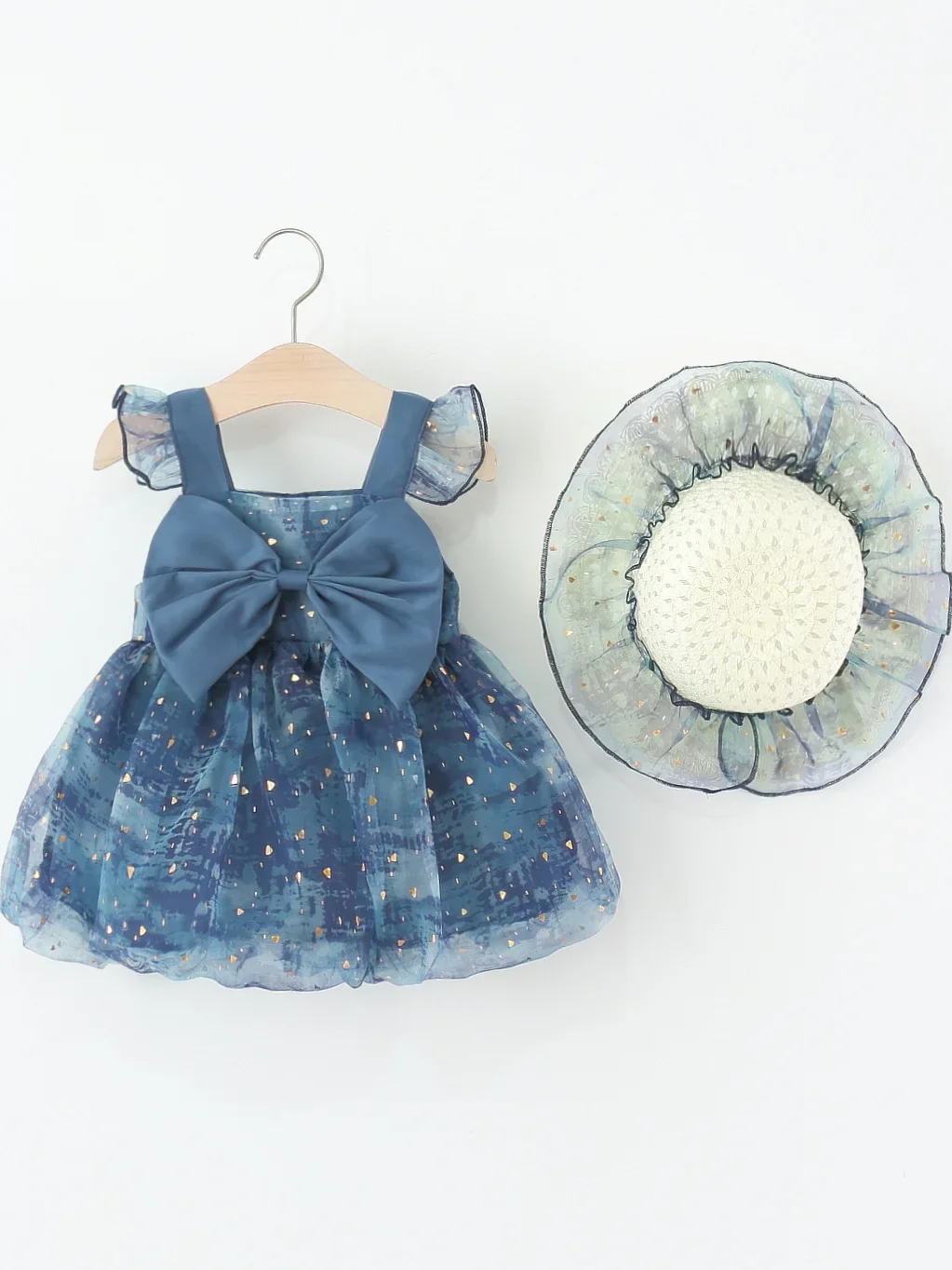 

Princ Sle Summer Dr for Girls Baby Toddler Kids Faionable Knot Flower Bud Skirt Lightweight ort Svel