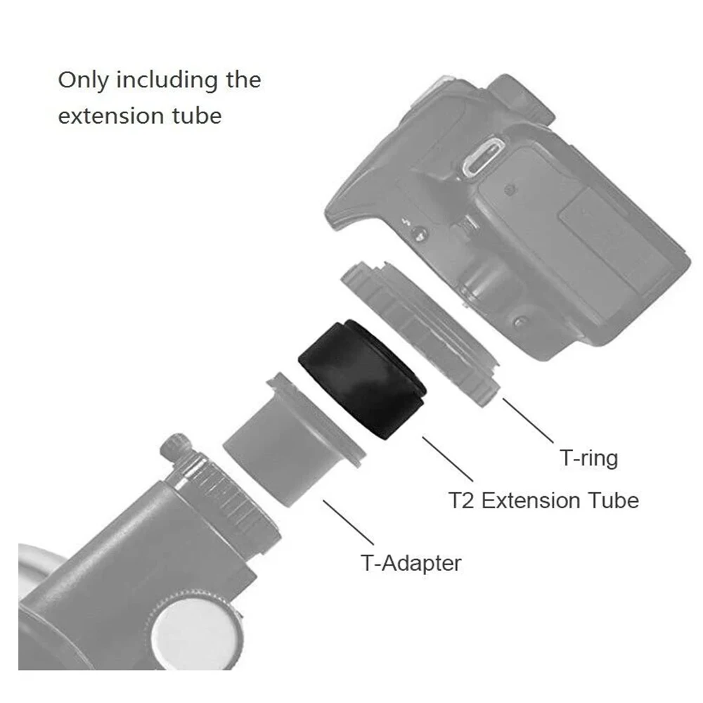 M42x0.75 Extension Tube Kits 3/5/7/10/12/15/20/30mm for Astronomy Profession Telescope Astrophotography