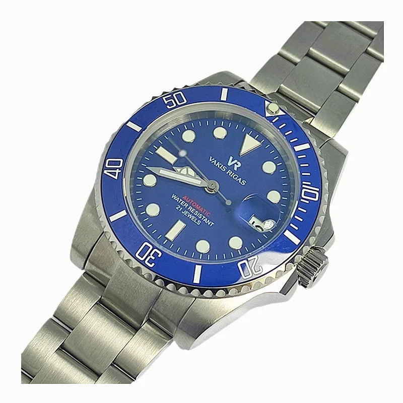 Montre de plongée mécanique automatique pour hommes, mouvement Dandong 2813, lumineux, étanche, sport de plein air