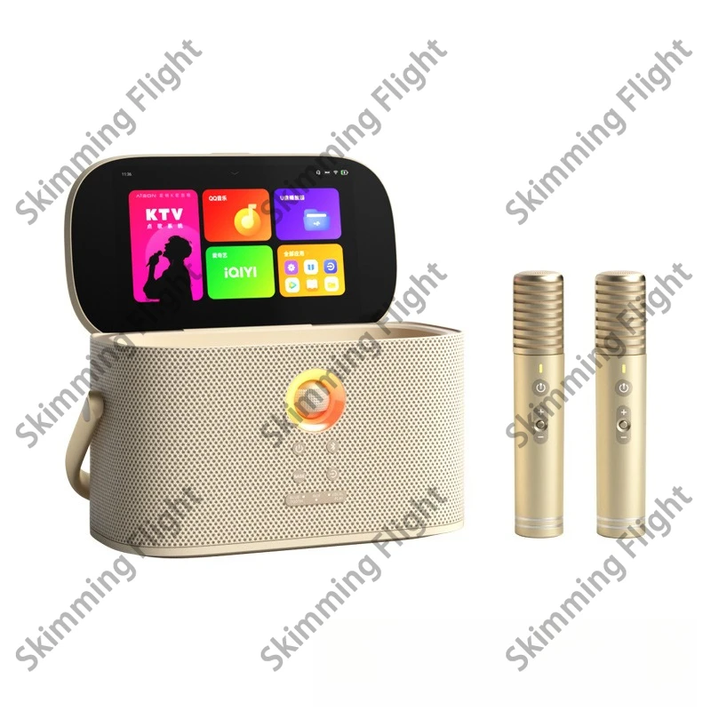 

Smart Portable KTV Exclusive Edition Audio Set Home Karaoke Singing Portable Jukebox