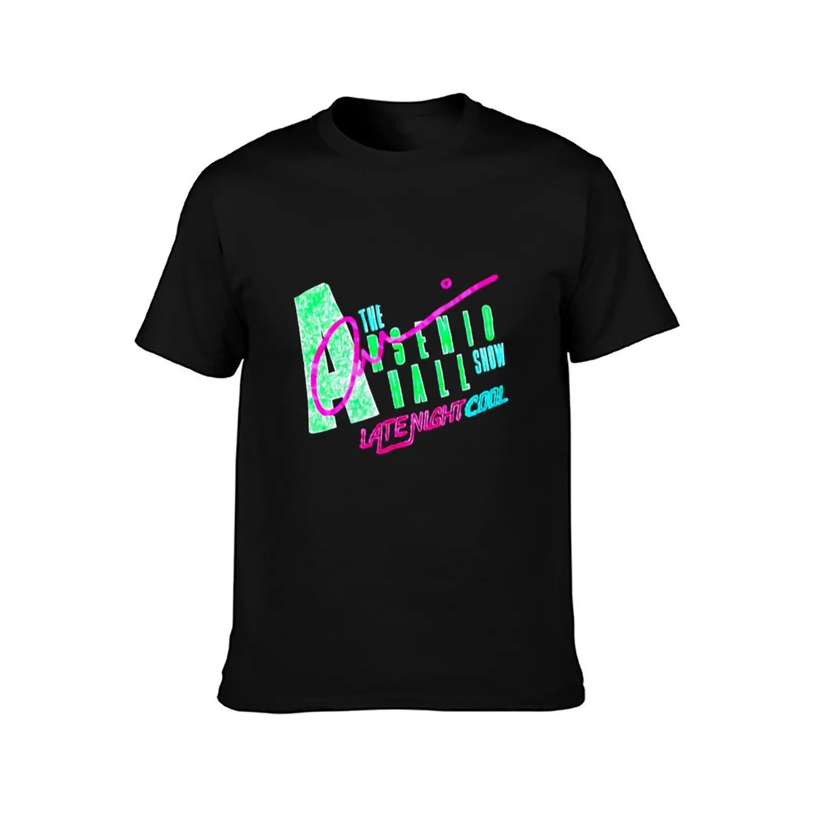 1990 The Arsenio Hall Show Rare Vintage T-Shirt Soft Touch Basic Cotton T-Shirt