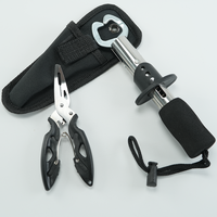 Lure pliers fish controller set, made of stainless steel with reliable quality, Fishing Pliers, Fish Lip Gripper or Fish Scale C
