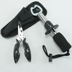Lure pliers fish controller set, made of stainless steel with reliable quality, Fishing Pliers, Fish Lip Gripper or Fish Scale C
