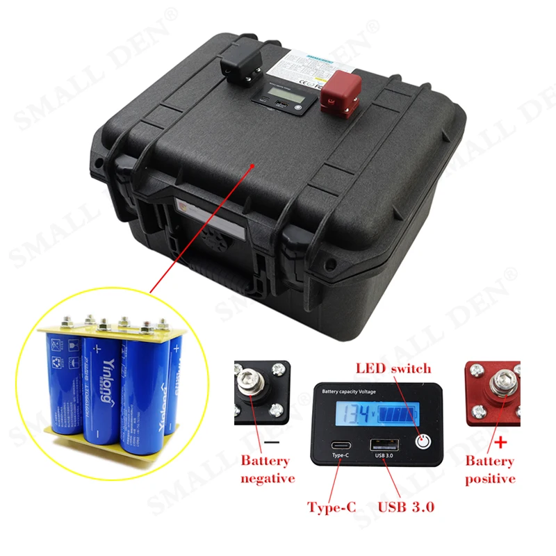 12v 35ah 40ah 45ah LTO66160 lithium Titanate Batterie yinlong 10c Entladung für Elektro boot rv Lautsprecher Auto Starter Solar