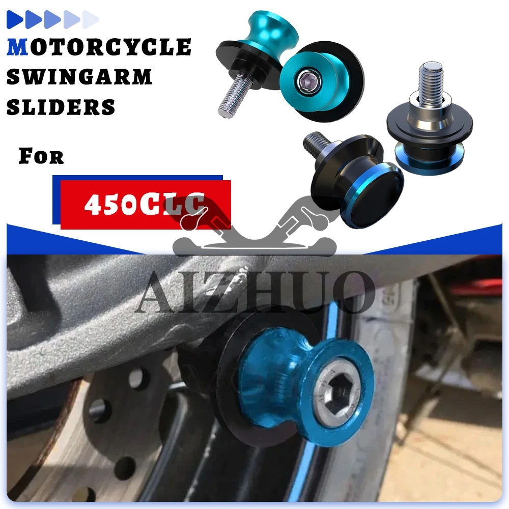 For CFMOTO CF MOTO 250CL-X 300CL-X 450CL-C 700CL-X Swingarm Spools Rear Stand Screws Sliders CLX CL-X 250 300 450 700 CL X CLX